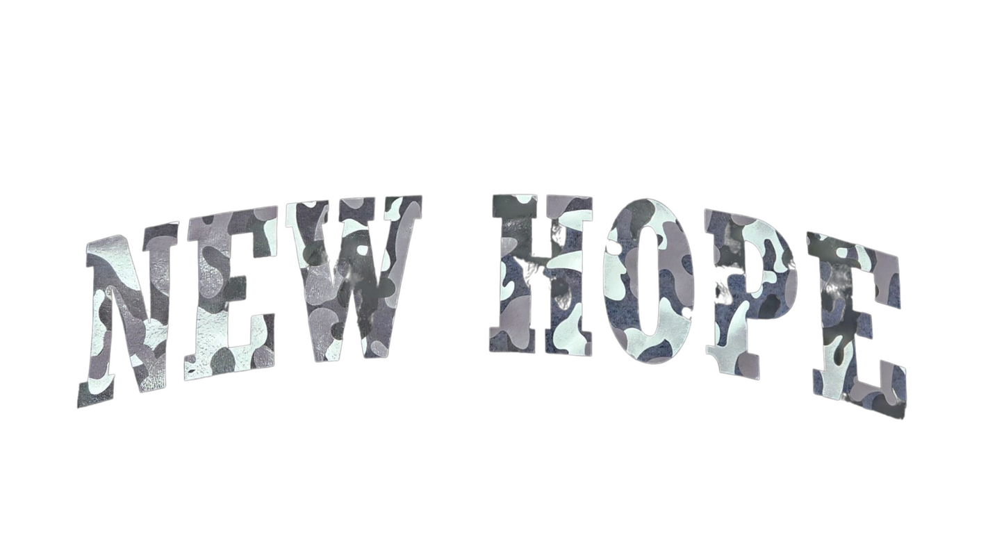 New Hope Tshirt Black/Grey Camo
