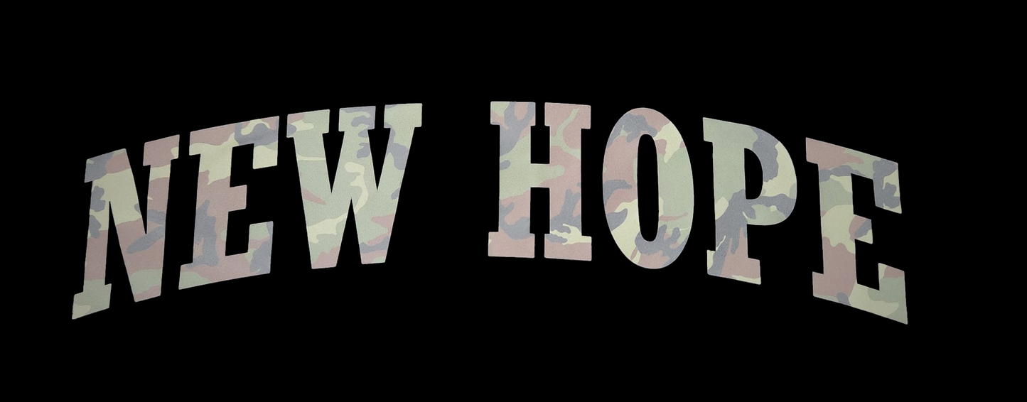 New Hope Tshirt Green Camo
