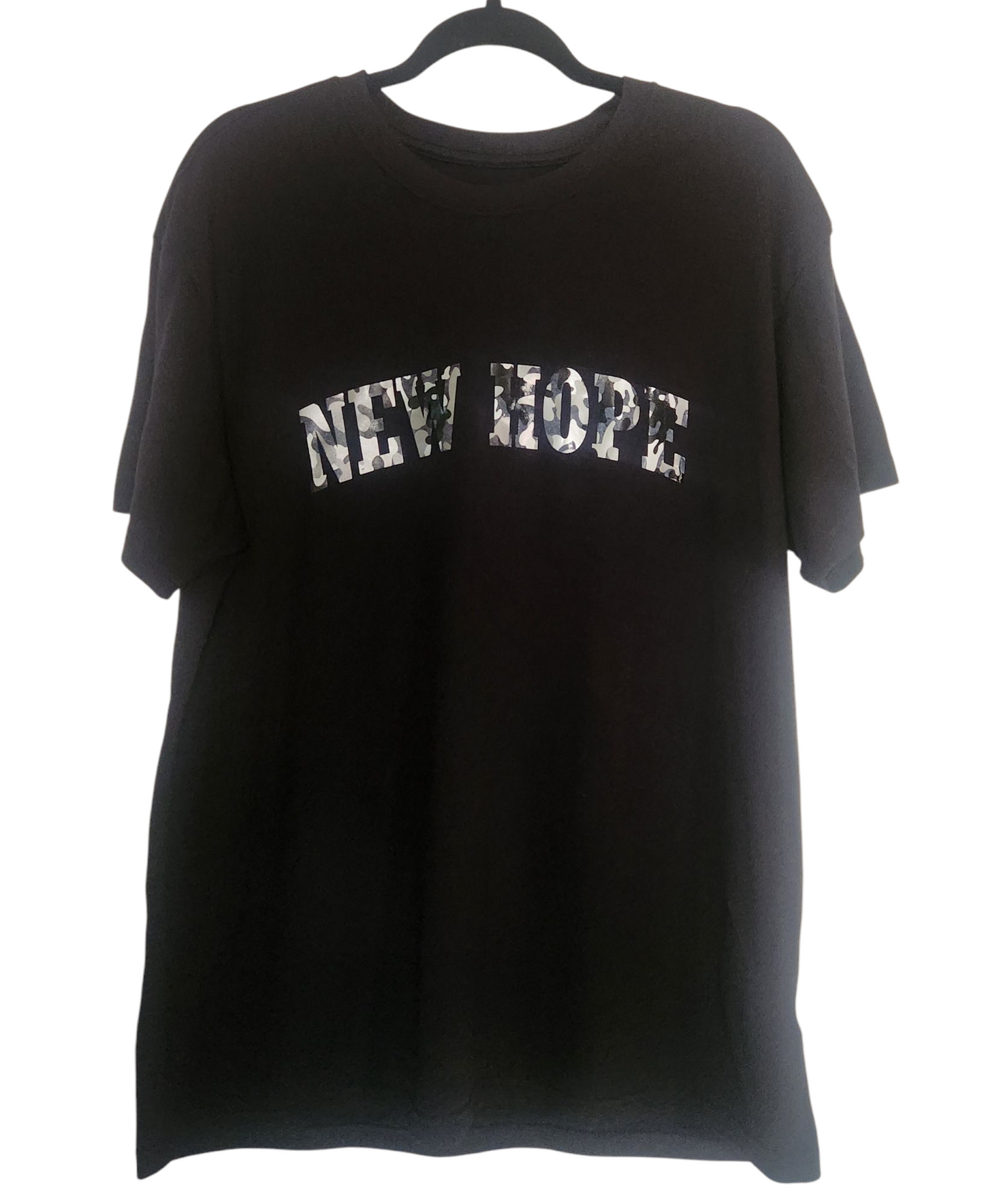 New Hope Tshirt Black/Grey Camo