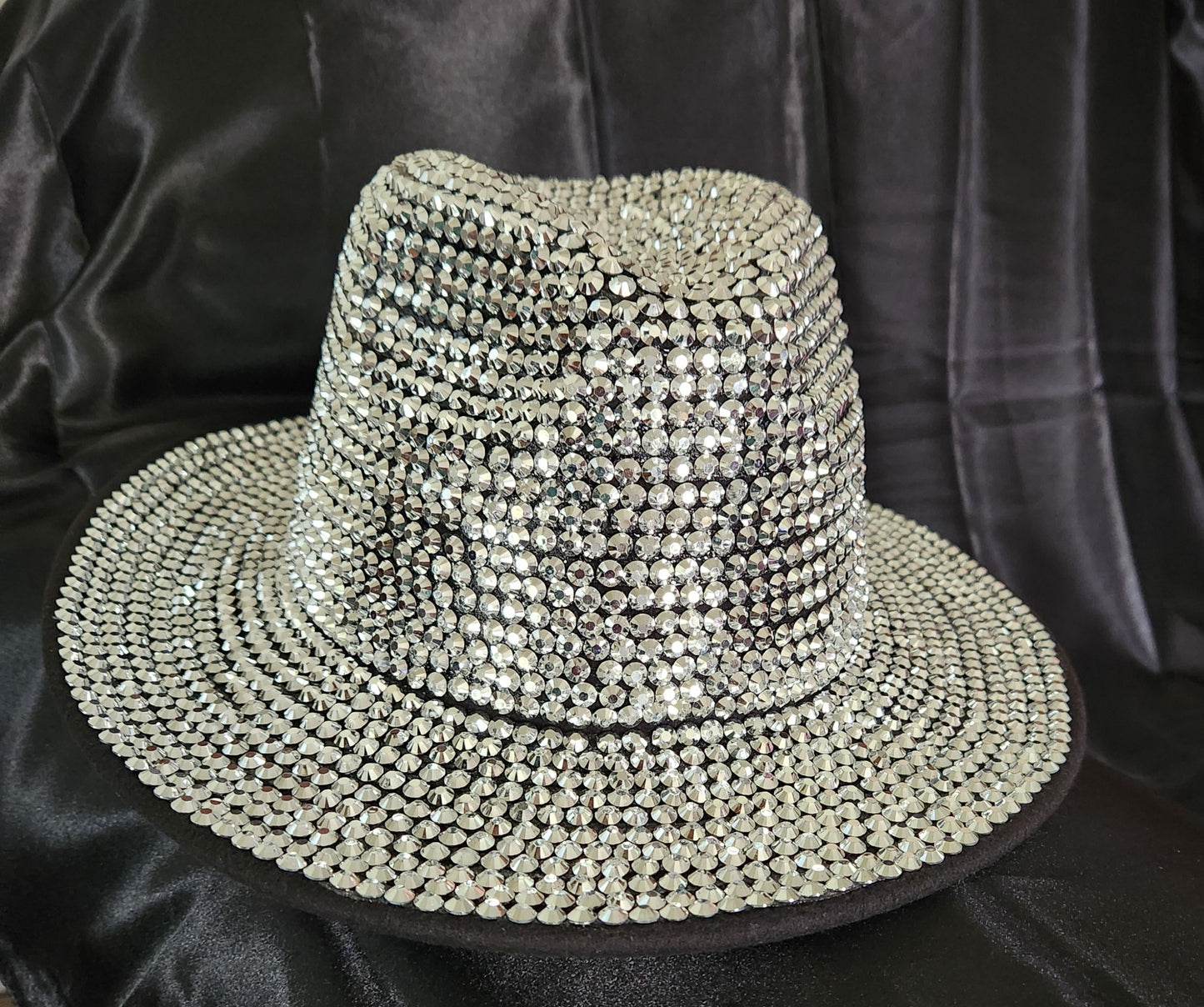 Rhinestone Fedora