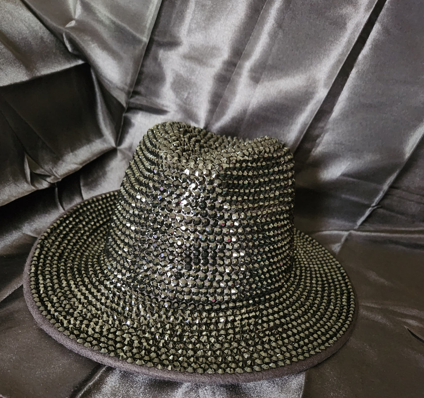 Rhinestone Fedora