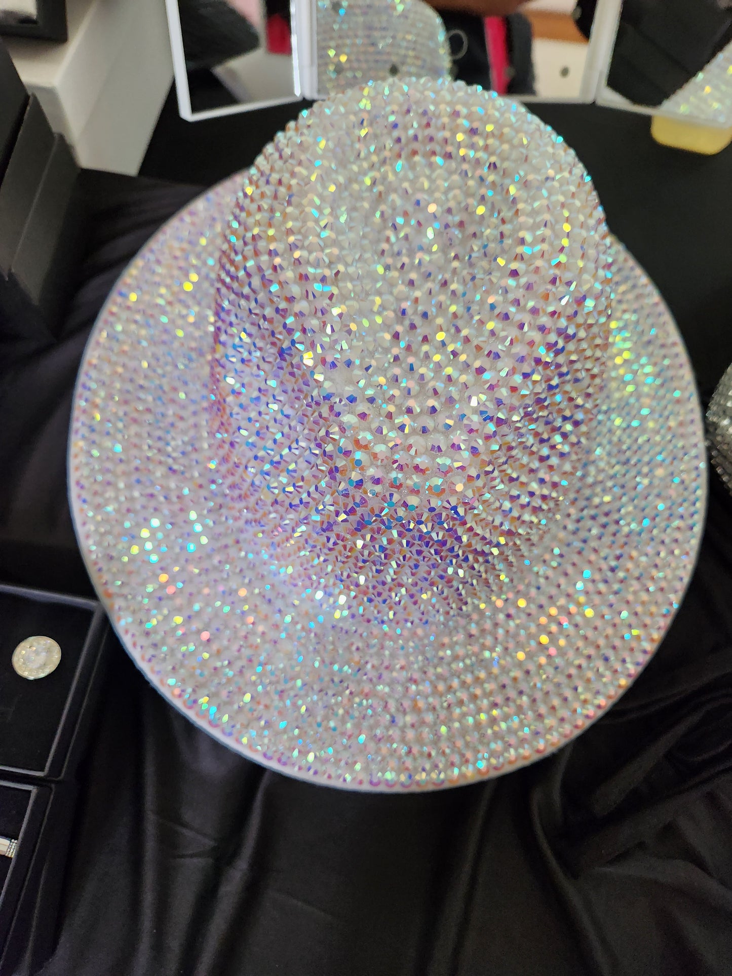 Rhinestone Fedora