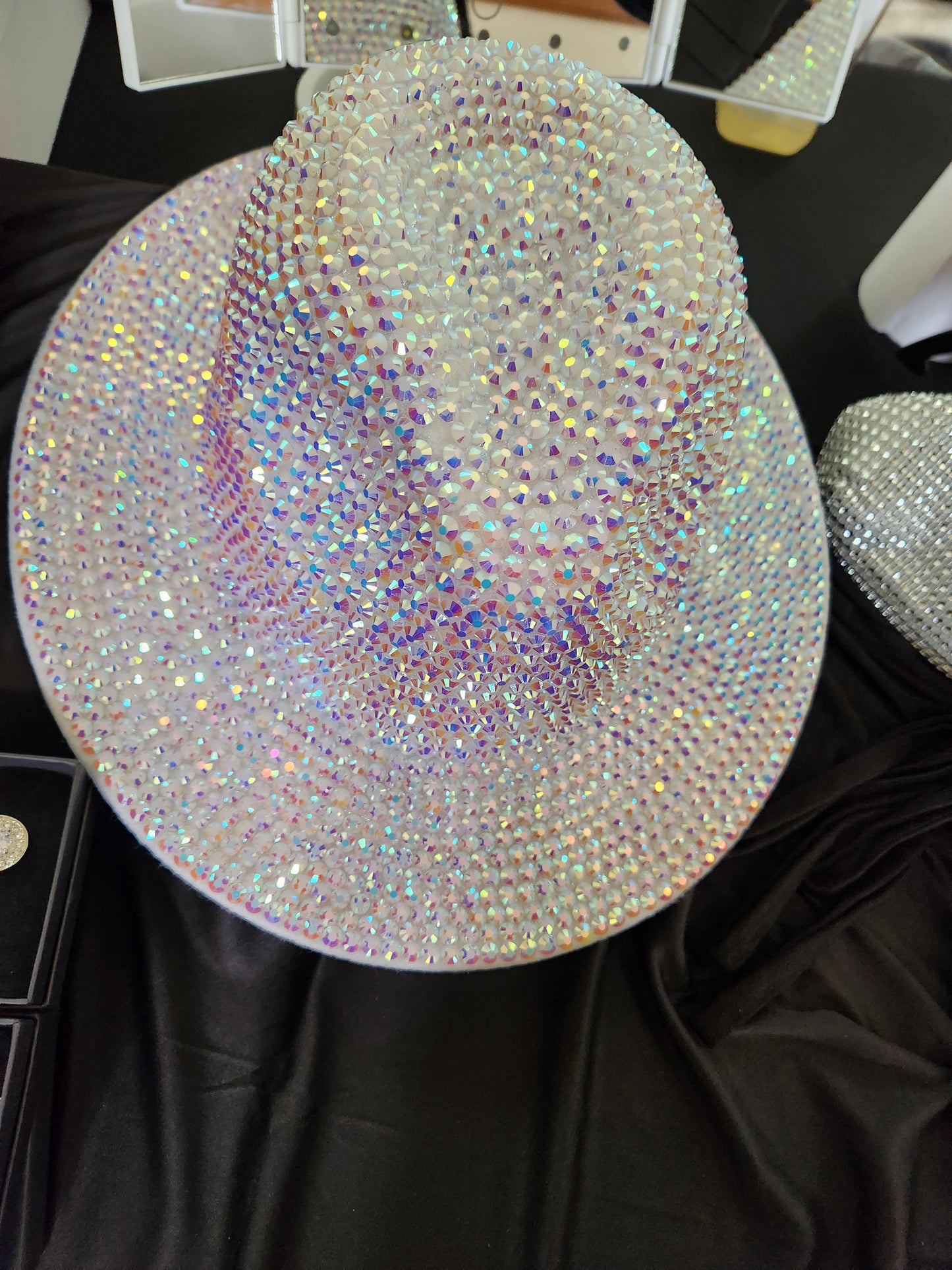 Rhinestone Fedora