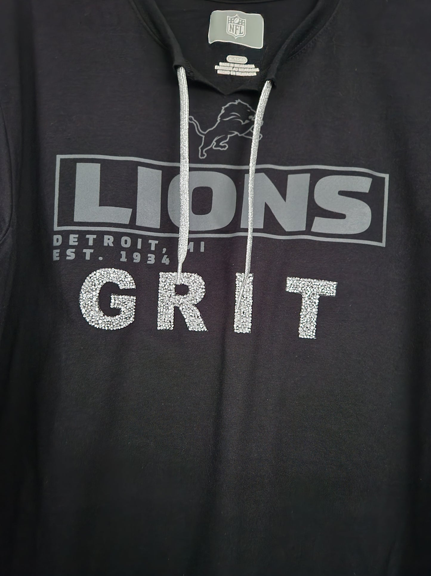 Detroit Lions Grit Black