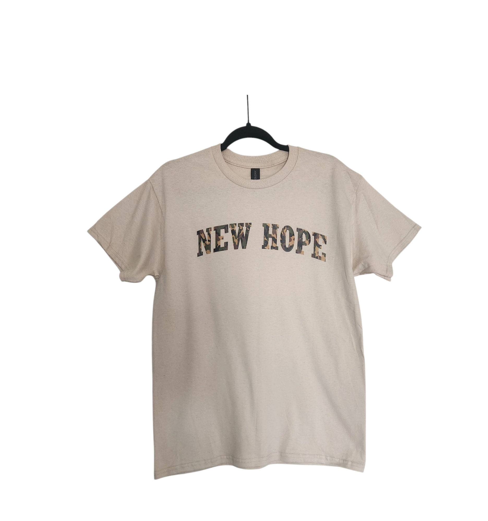 New Hope Tshirt green/tan – B. Huffman Creations